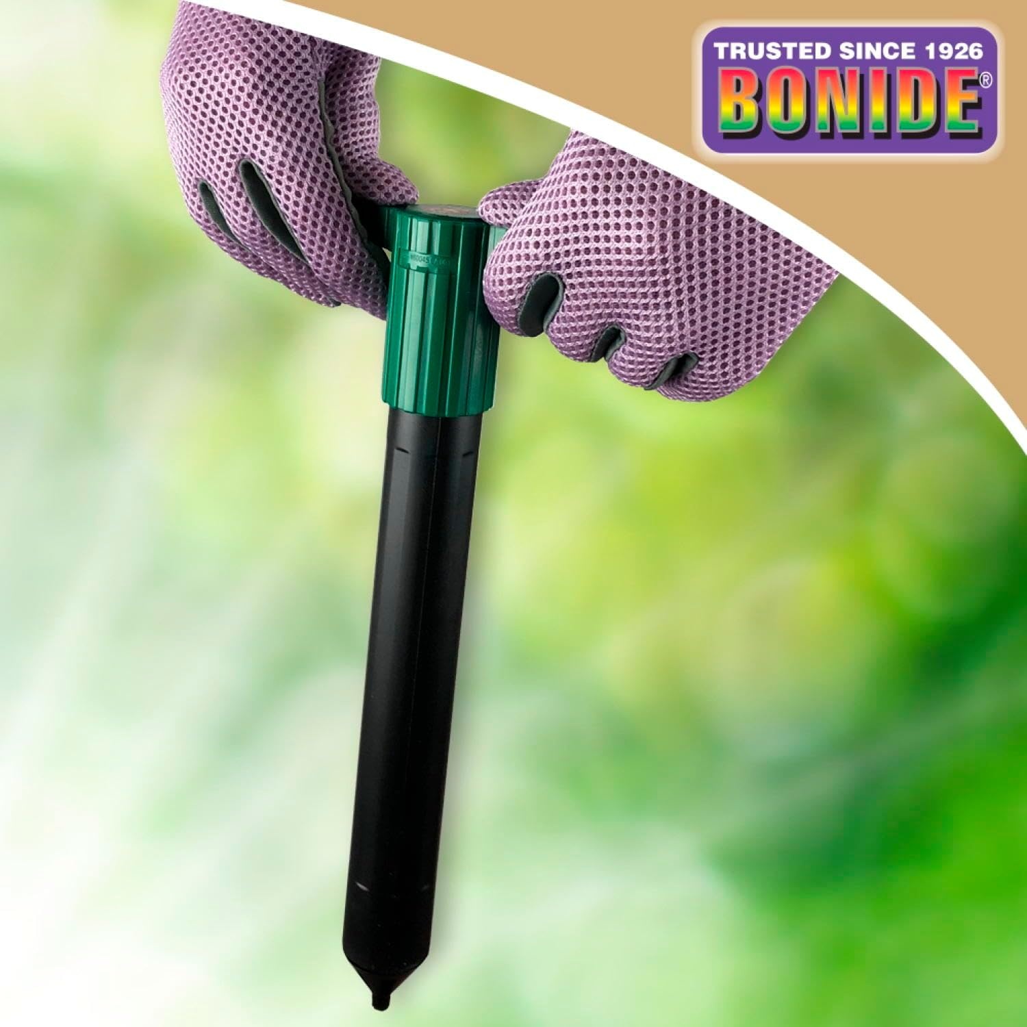 Bonide Molemax Animal Repellent Stake For Gophers and Moles, Battery Operated, Humane Repellent(No Size (Pack of 6))