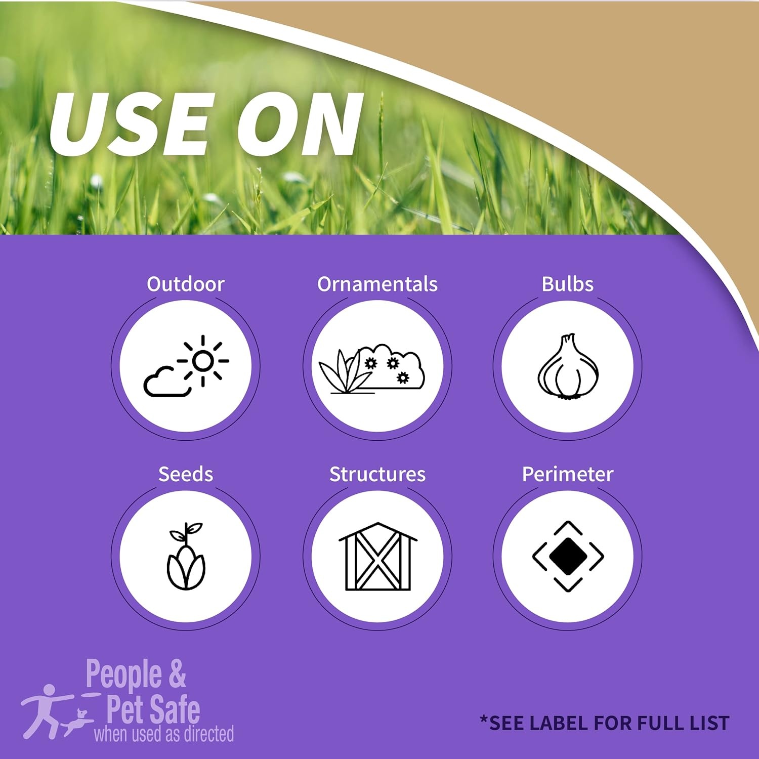 Bonide 239 Bionide Repels-All Animal Repellent RTU Tan