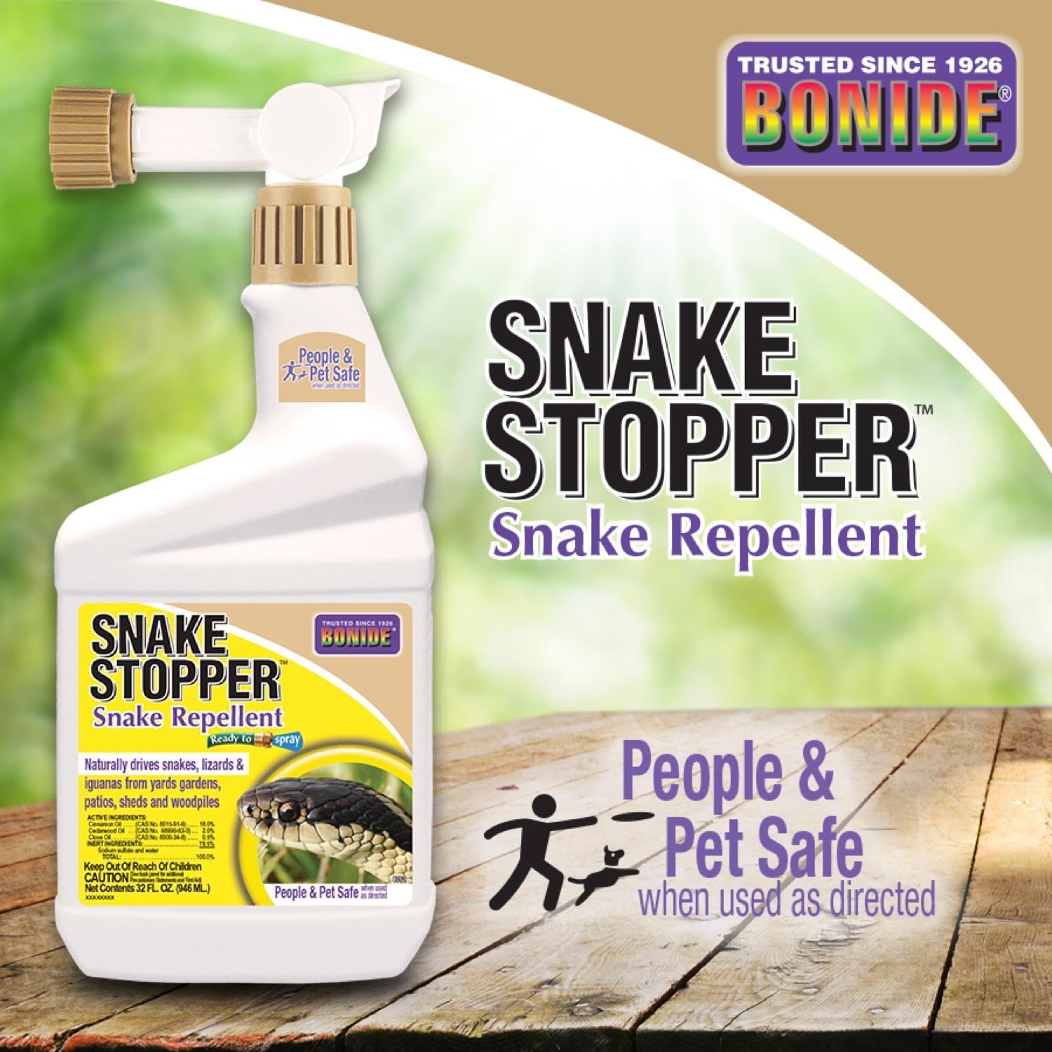 SNAKE STOPPER RTS 32 OZ, Ready-to-spray(32 Ounce (Pack of 1))