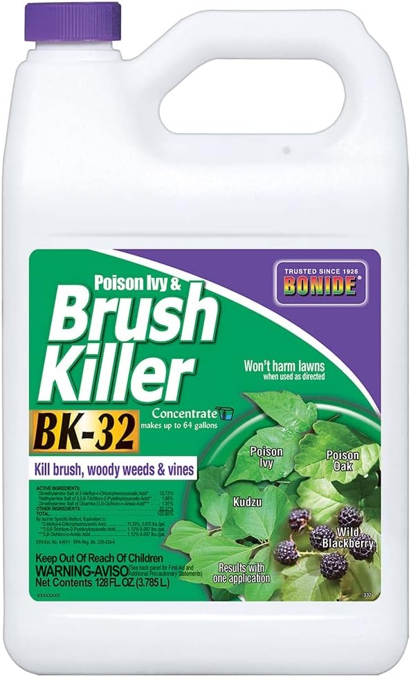 Bonide (BND330 – Poison Ivy and Brush Killer BK-32 Concentrate (16 oz.), White(Concentrate)