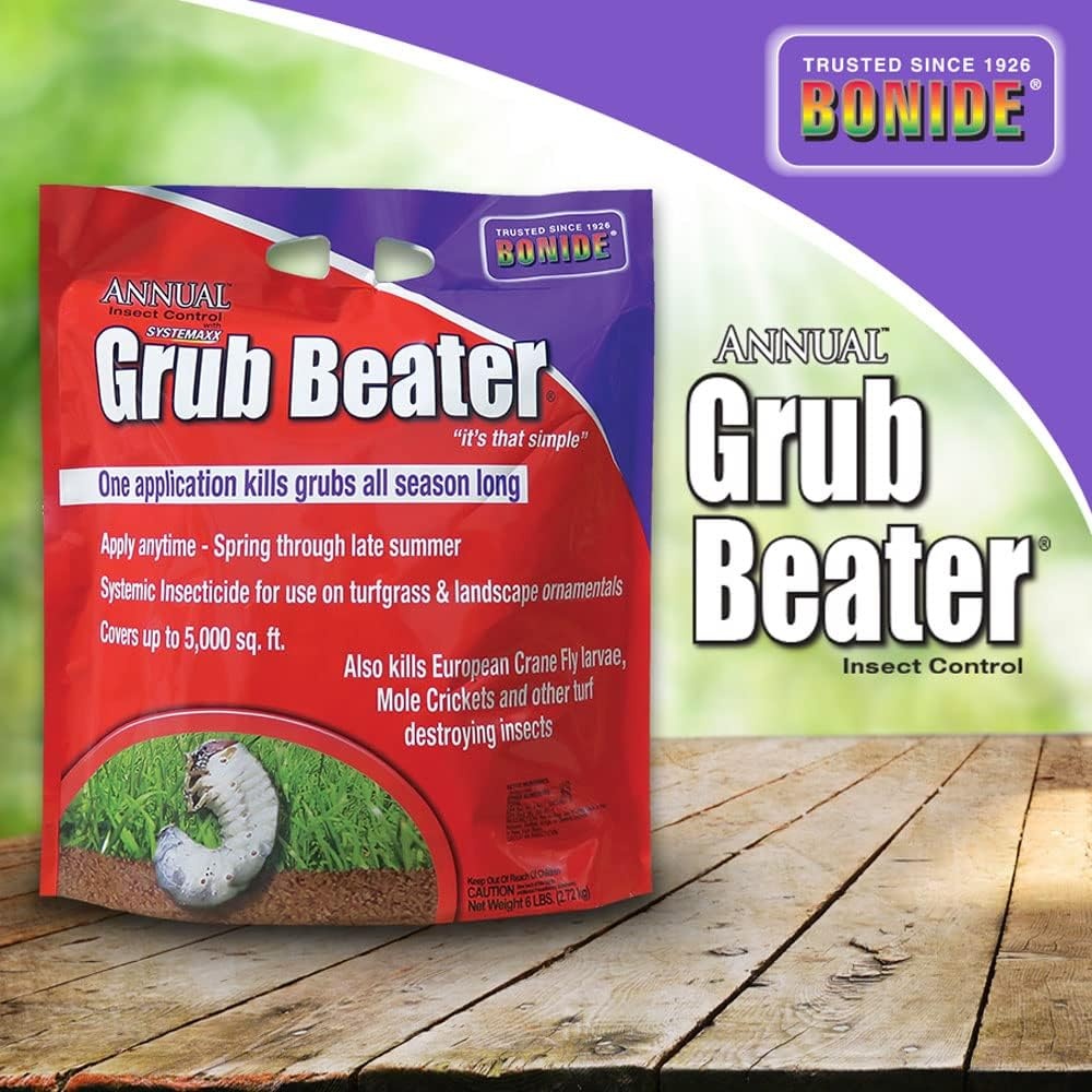 Bonide Products 603 Annual Grub Killer, 6-Pound(1)