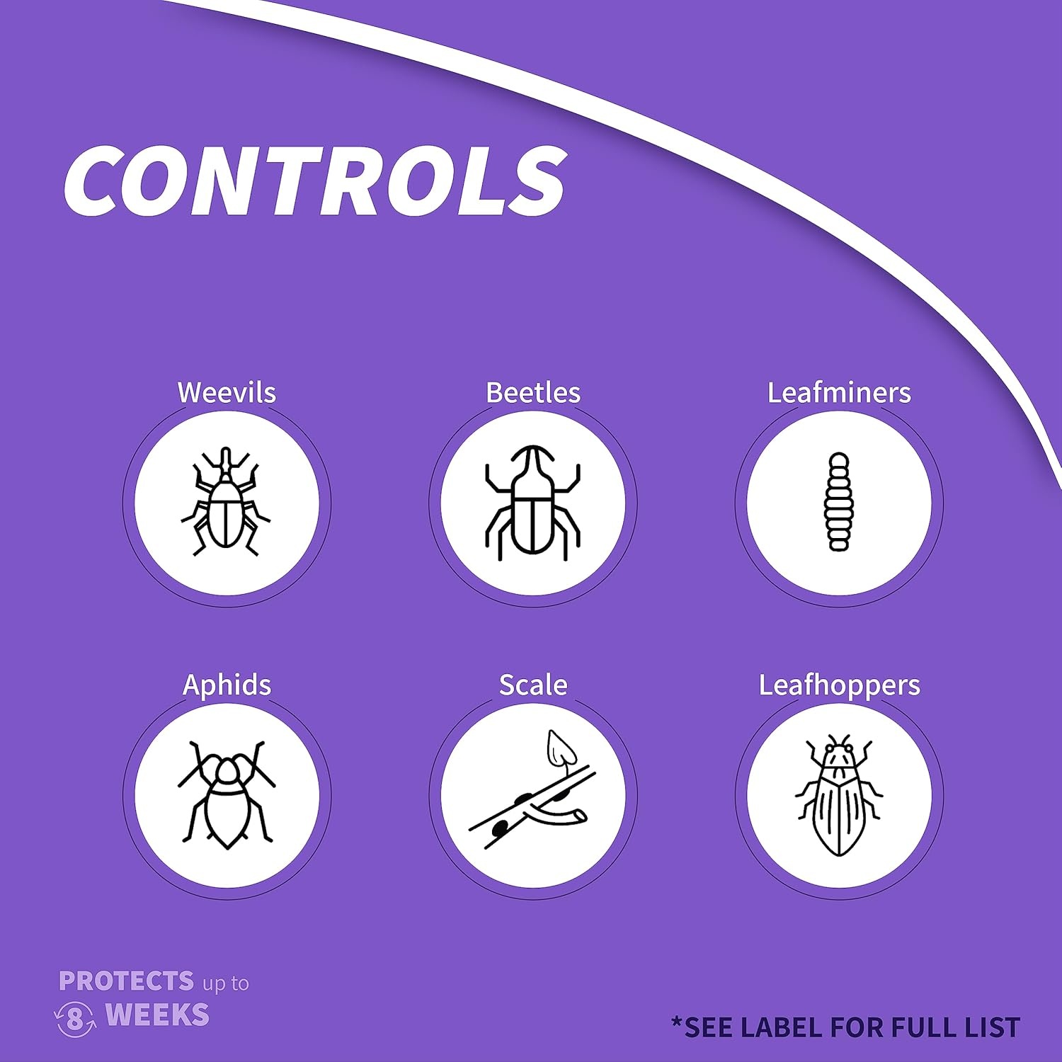 Bonide Insect Control Systemic Granules, 4 lbs. Ready-to-Use Water Resistant Long Lasting Protection Outdoor Use(Granules)