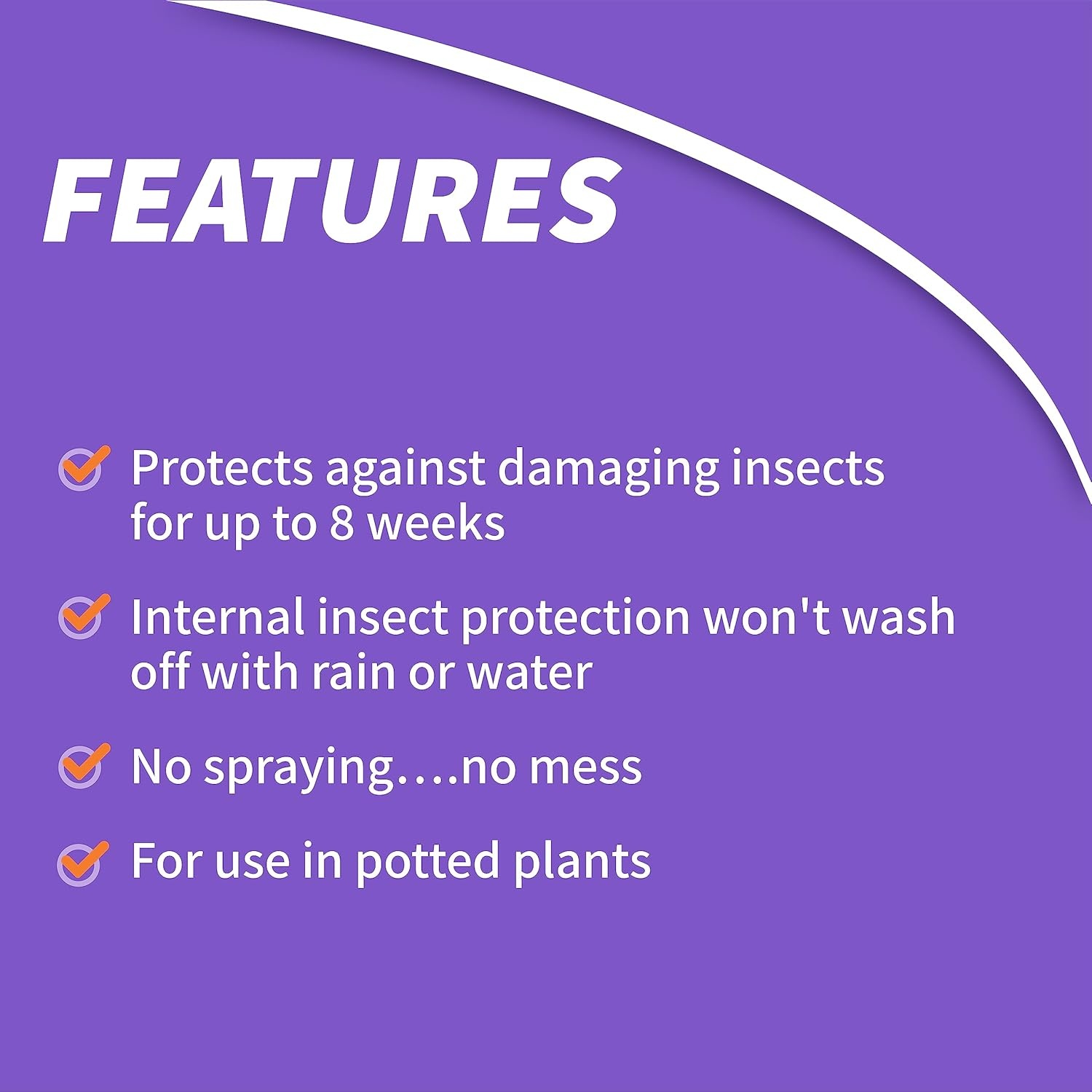 Bonide Insect Control Systemic Granules, 4 lbs. Ready-to-Use Water Resistant Long Lasting Protection Outdoor Use(Granules)
