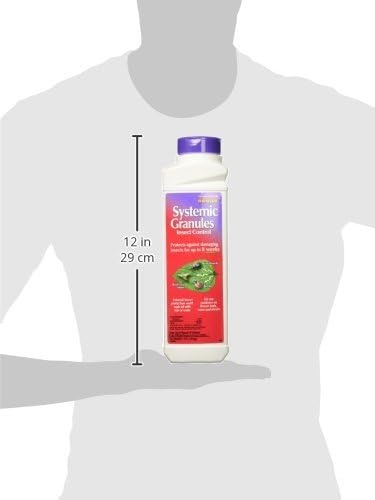Bonide Insect Control Systemic Granules, 4 lbs. Ready-to-Use Water Resistant Long Lasting Protection Outdoor Use(Granules)