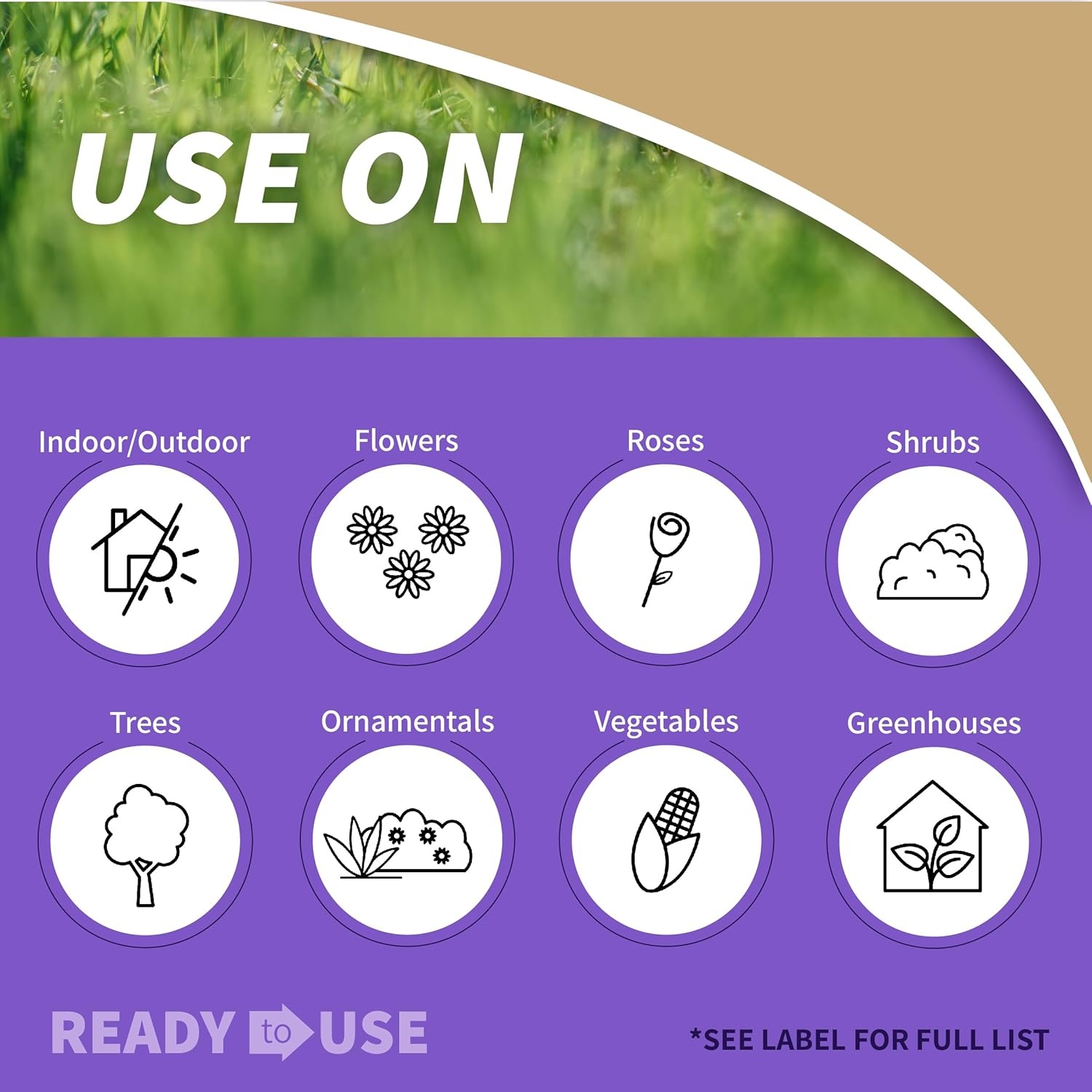 Bonide Japanese Beetle Killer Ready-to-Use Spray, 32 oz Indoor Outdoor Insecticide for Residential Use, Kills by Contact(Spray)