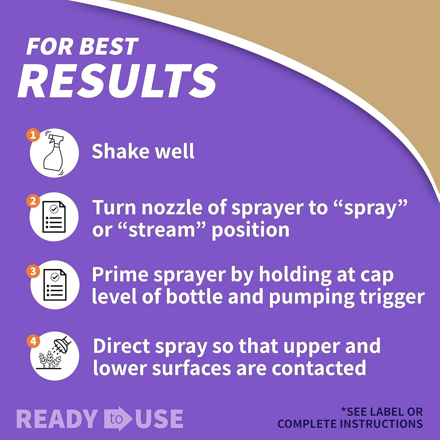 Bonide Japanese Beetle Killer Ready-to-Use Spray, 32 oz Indoor Outdoor Insecticide for Residential Use, Kills by Contact(Spray)