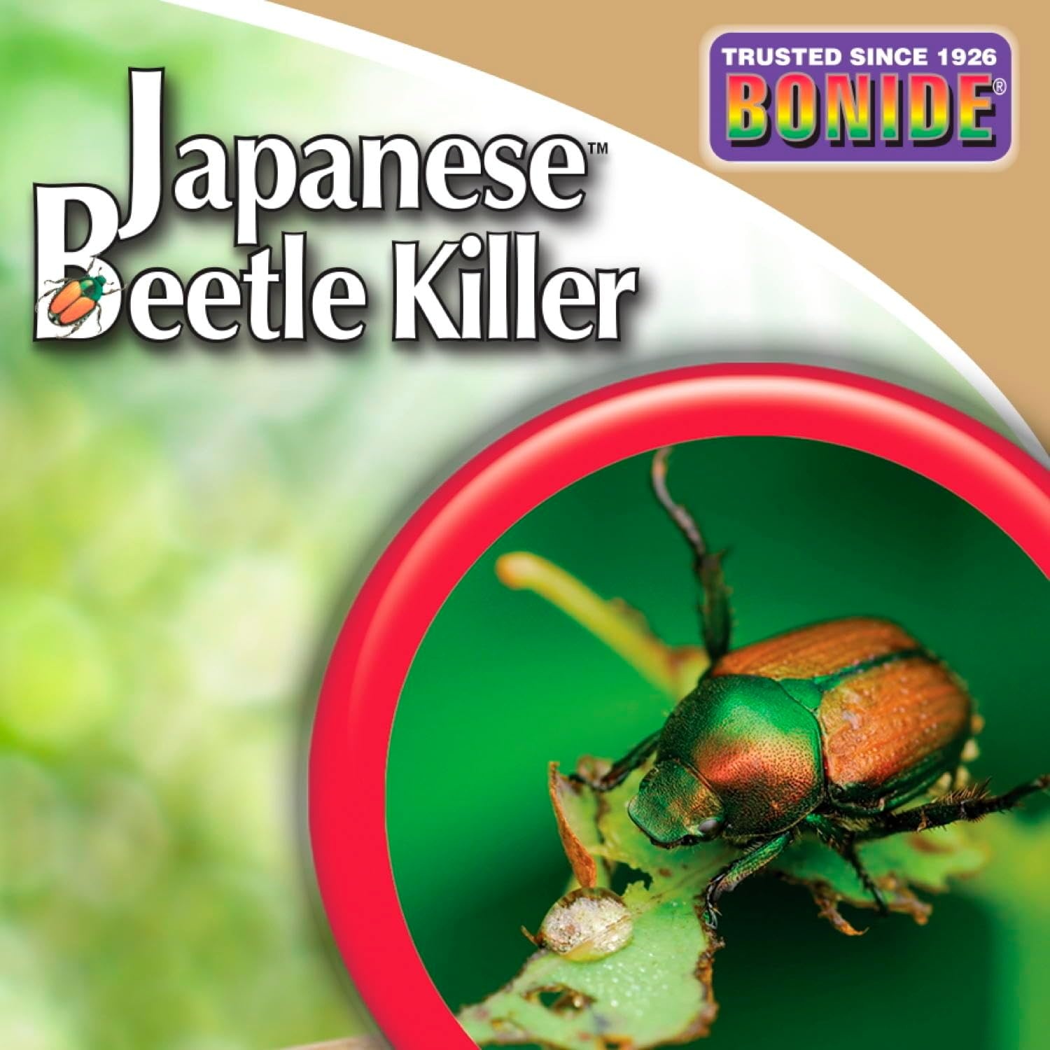 Bonide Japanese Beetle Killer Ready-to-Use Spray, 32 oz Indoor Outdoor Insecticide for Residential Use, Kills by Contact(Spray)