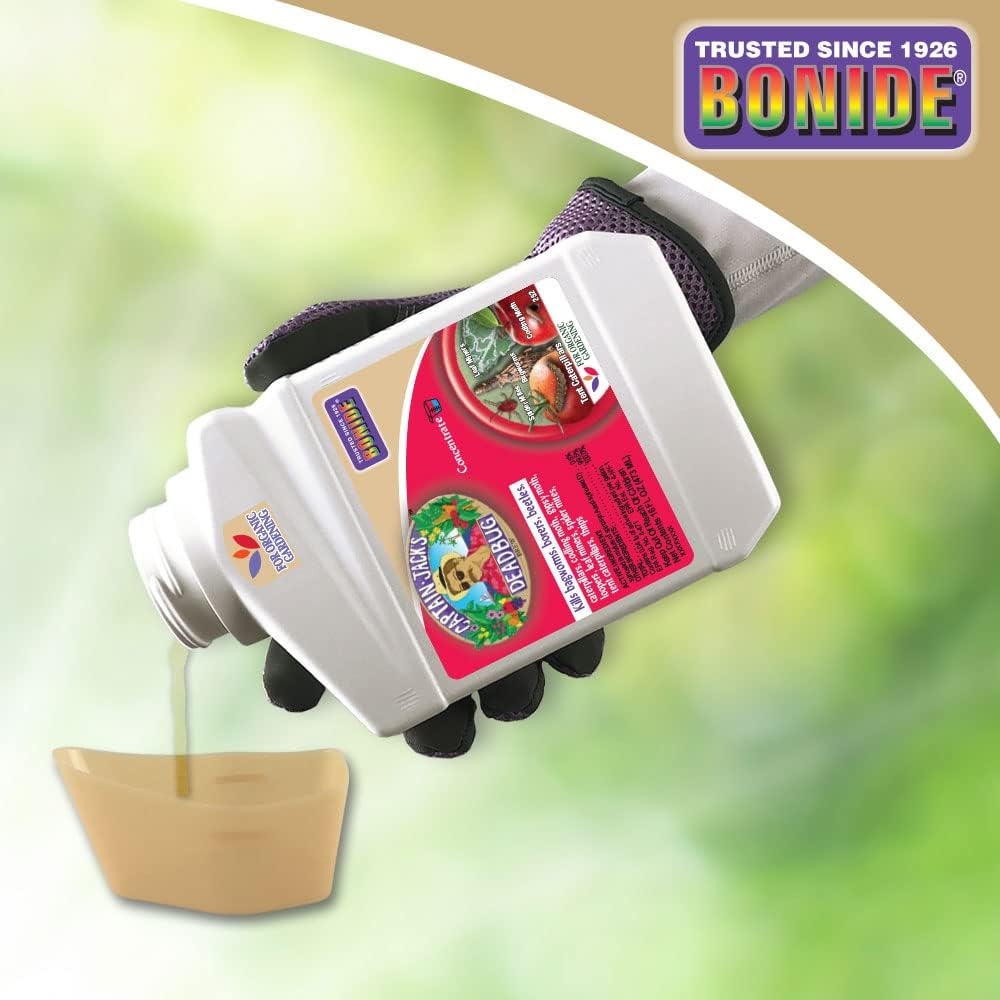 Bonide Captain Jack’s Deadbug Brew, 32 oz Concentrate Outdoor Insecticide and Mite Killer for Organic Gardening(Concentrate)