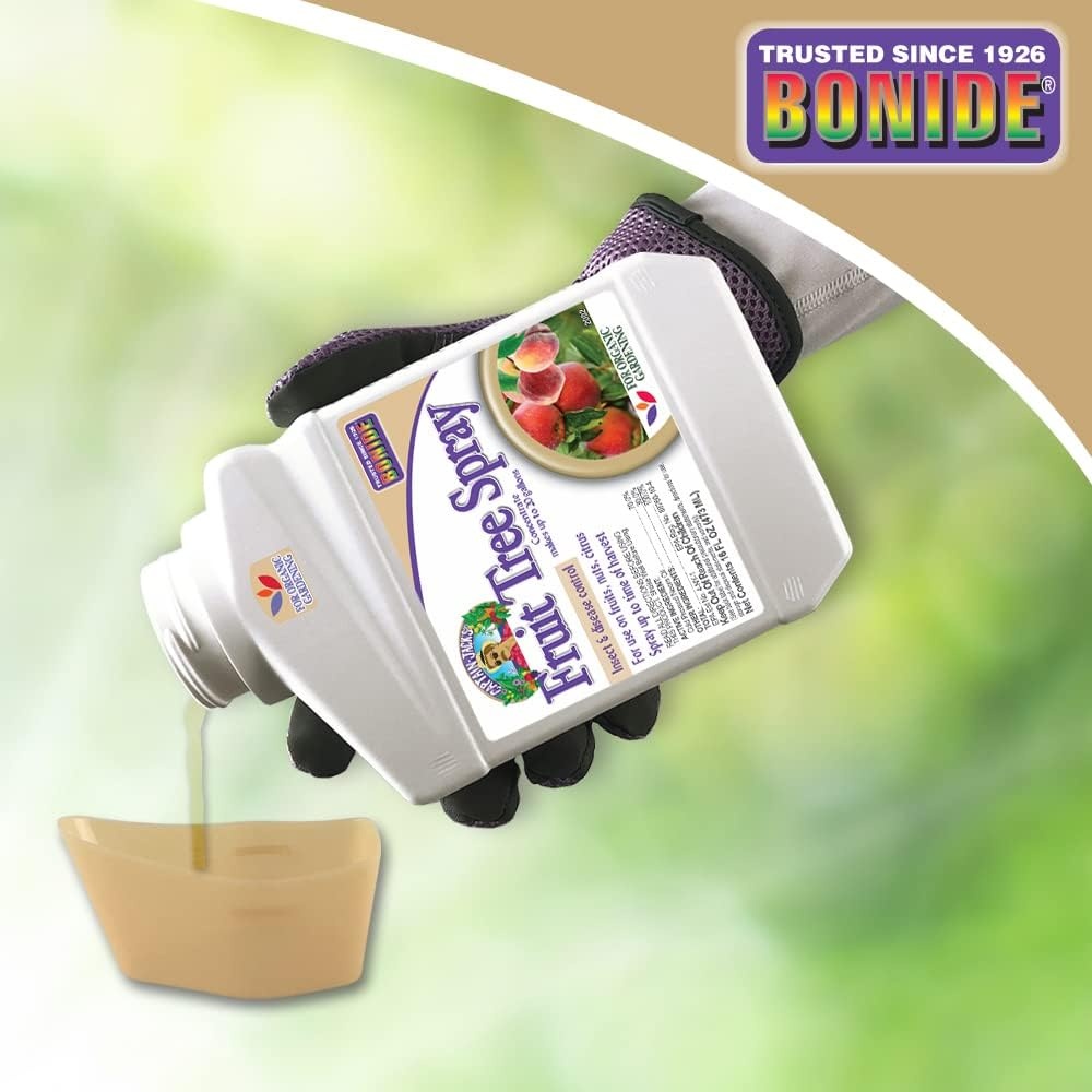 Bonide Captain Jack’s Fruit Tree Spray, 128 oz Concentrate, Insect & Disease Control Spray for Organic Gardening(Concentrate)