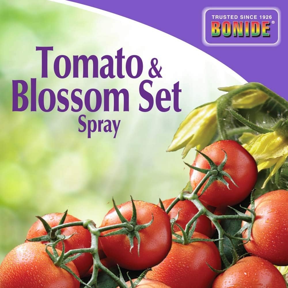 Bonide Tomato & Blossom Spray Set, 32 oz Ready-to-Use, Increases Harvest of Fruits & Vegetables in Home Garden(Spray)