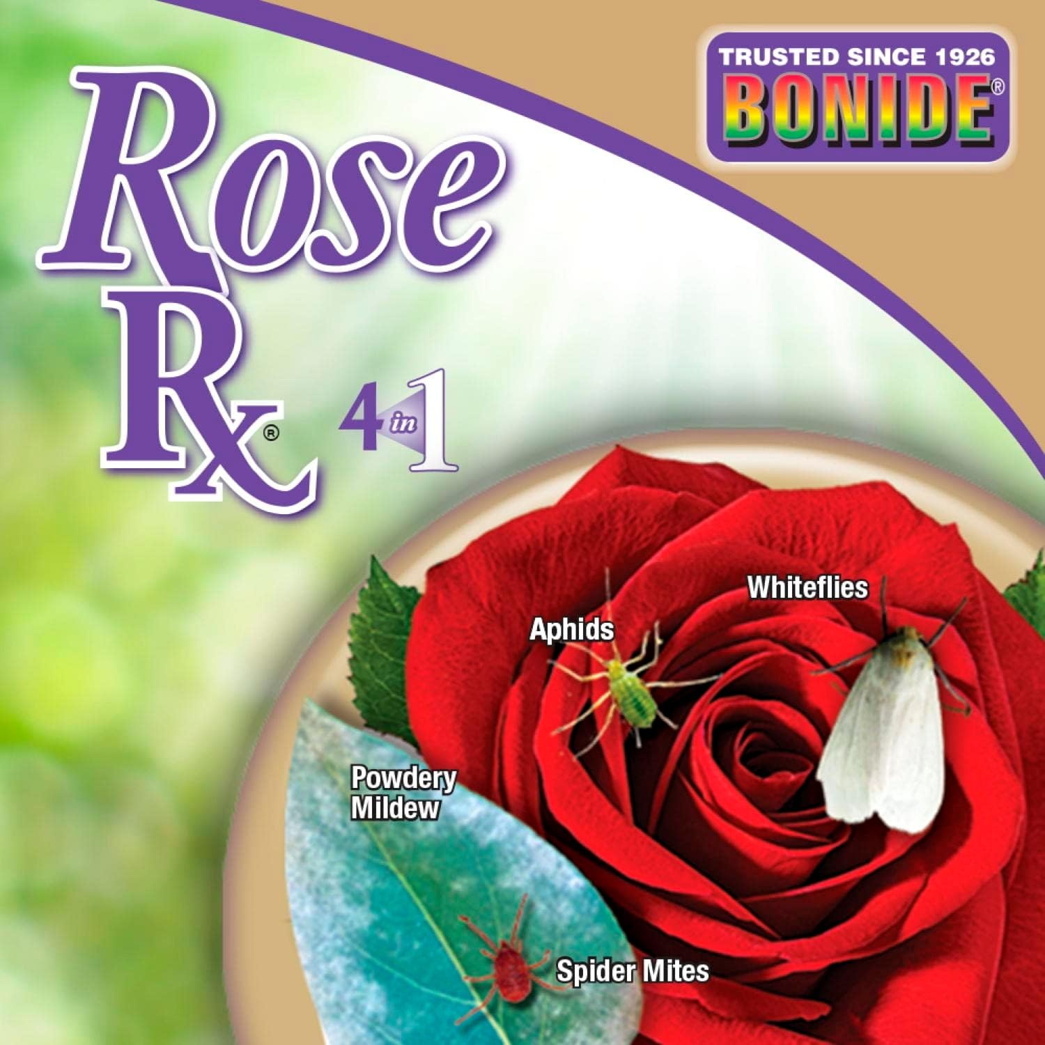 Bonide Captain Jack’s Rose Rx 4-in-1 Insect & Disease Control, 32 oz Ready-to-Use Spray Neem Oil for Organic Gardening