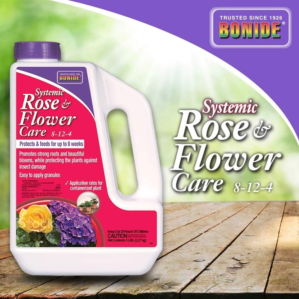 Bonide Flagline 037321009450 945 Rose Insecticide, 5-Pound, 5 lb(5 lb)